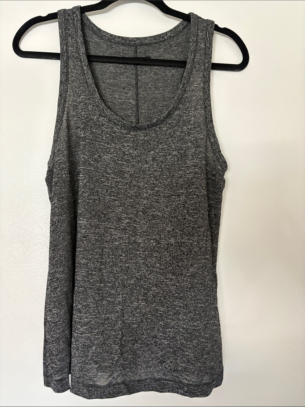 rag & bone Charcoal Heather Scoop Tank
